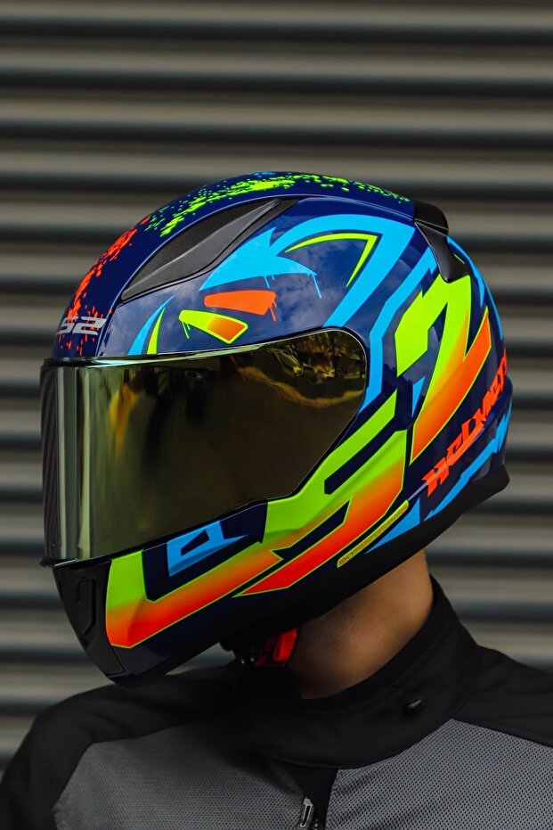 RAPİD TAGLINE MAVİ-NEON SARI - 1