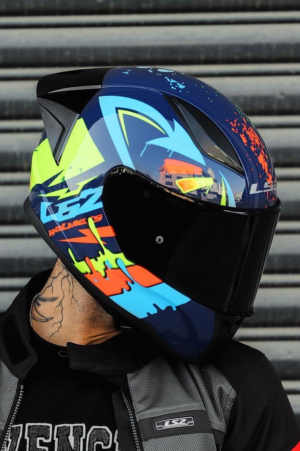 RAPİD RACE TAGLINE MAVİ-NEON SARI - 3