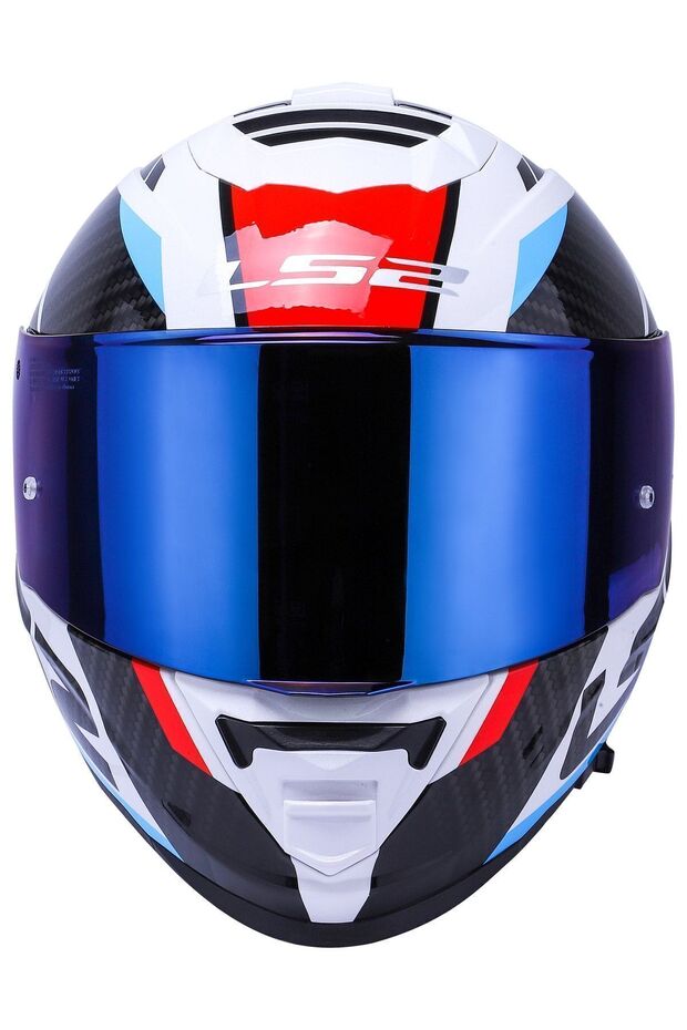 Storm 2 Racer Mavi-kırmızı Kask - 4