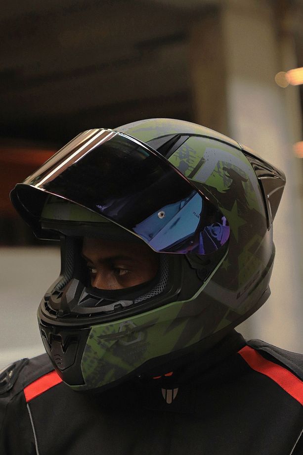 Rapıd 2 Race Thunder Bırds Mat Yeşil-siyah-gri Kask - 8