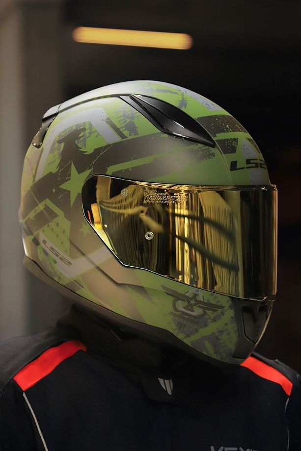 RAPID 2 THUNDER BIRDS MAT YEŞİL-SİYAH-GRİ KASK - 6