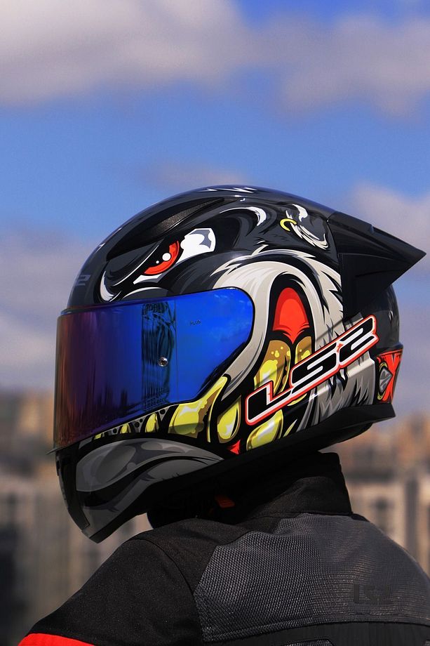 RAPID 2 RACE SPOX GRİ-KIRMIZI KASK - 3