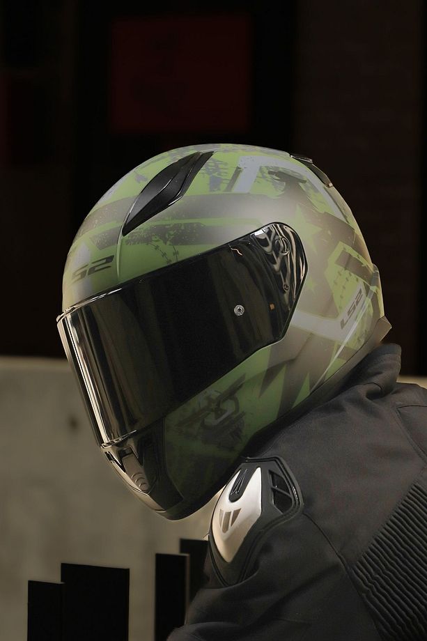 RAPID 2 THUNDER BIRDS MAT YEŞİL-SİYAH-GRİ KASK - 8
