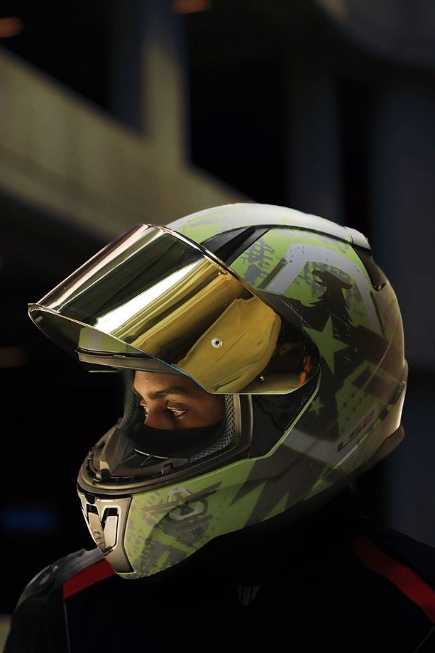 RAPID 2 THUNDER BIRDS MAT YEŞİL-SİYAH-GRİ KASK - 4