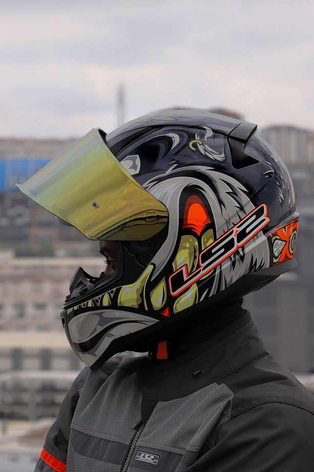 RAPID 2 SPOX GRİ-KIRMIZI KASK - 7