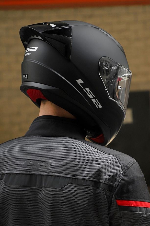 Rapıd 2 Race Mat Siyah Kask - 4