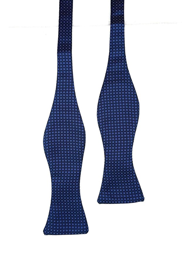 Lacivert Nokta Desen Açık Papyon AP186 - 2