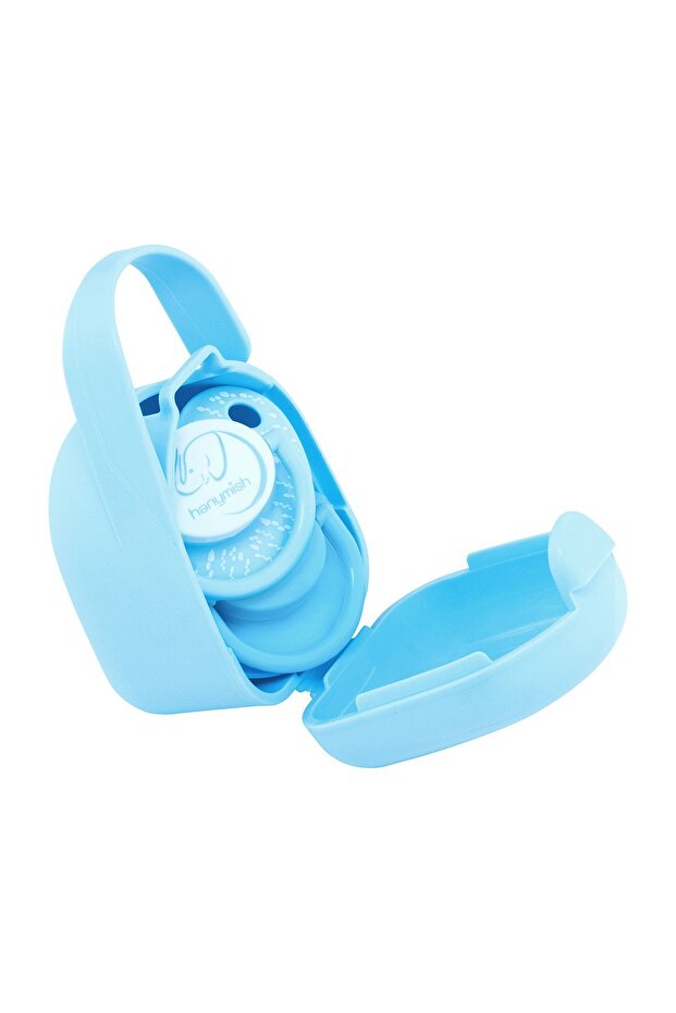 Pacifier Storage Container with Handle and Locking System - 3