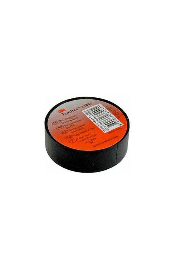 Izolebant Temflex Siyah Pvc Bant 19mm X 9m X 0,1m İzolabant Genisel 10 ADET - 2