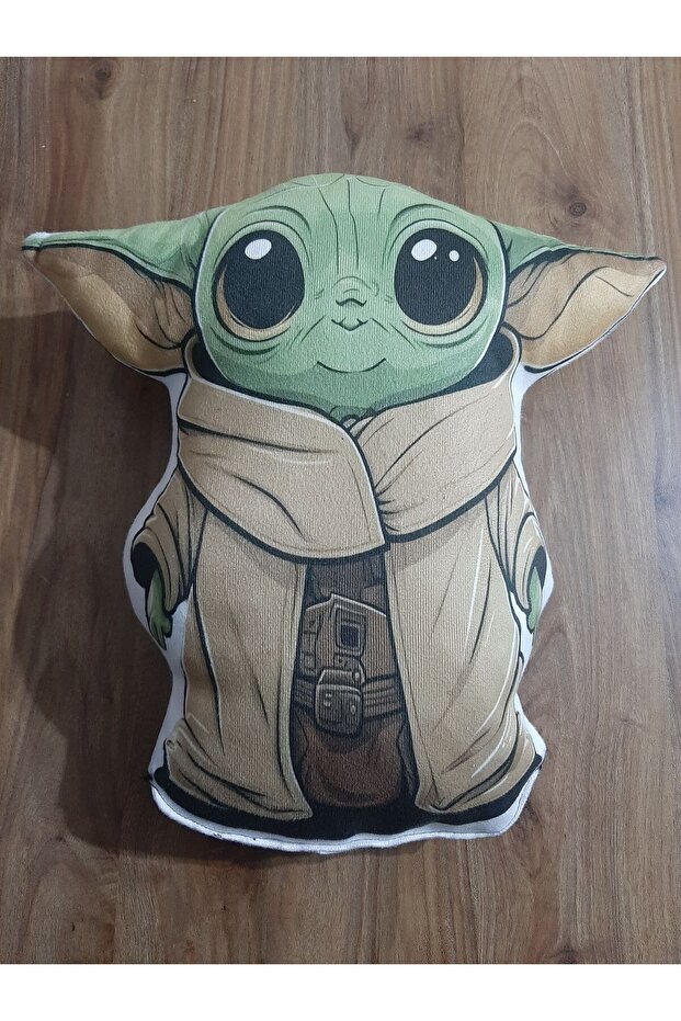 Baby Yoda Pattern Shaped Design Character Pillow