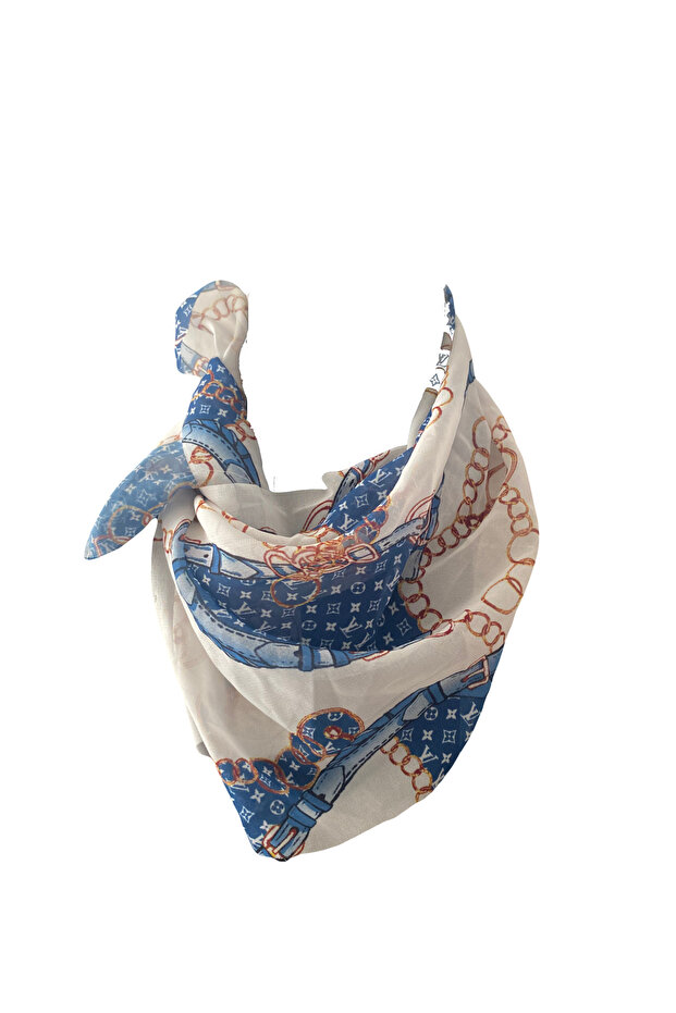 Patterned Scarf Bag - 2