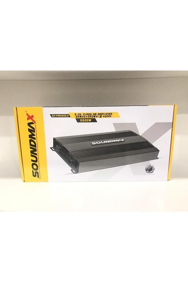 Pw-5500.5 5 Kanallı 5500 Wat Amfi Bas Kontrol Aparatlı - 1
