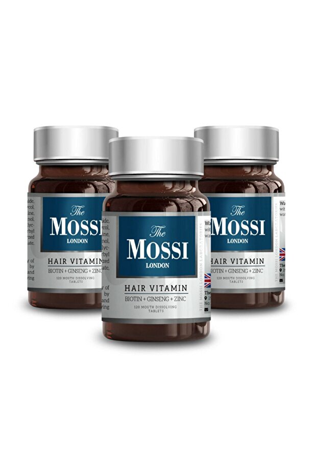 London Hair Vitamin 120 Tablets Mouth Dissolving Hair Vitamin Triple Pack