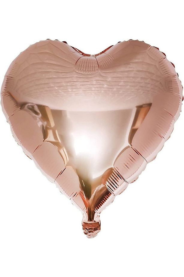 Bride To Be El Yazısı, Tek Taş Yüzük Ve Kalp Folyo Balonlu Rose Gold Set - 3