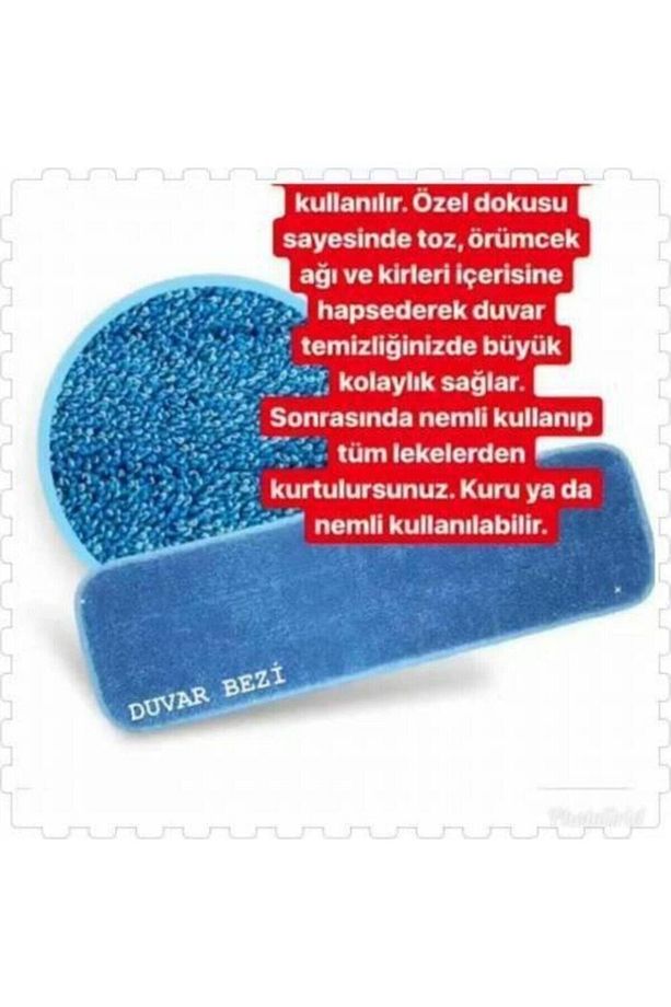 Silva Mikrofiber Mop Bez Duvar - Ahenk&ticaret - 1