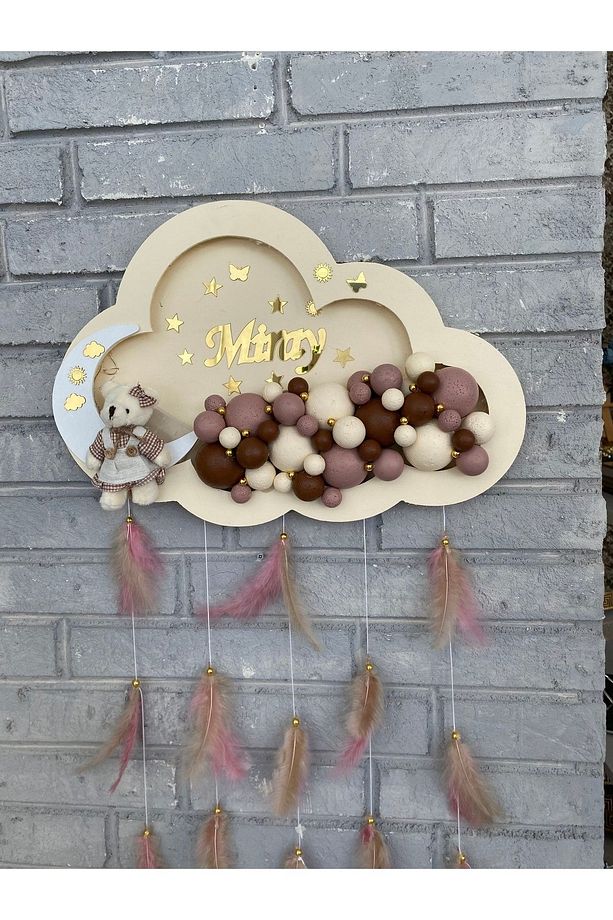 Ledli Bulut Bubble Kapı Süsü - 1