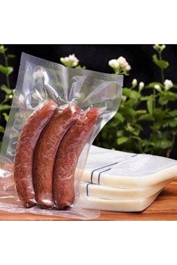25*30 Tırtıksız* Vakum Poşeti 3 Kg*sanayi Tip*endüstriyel Makineler Için - 4