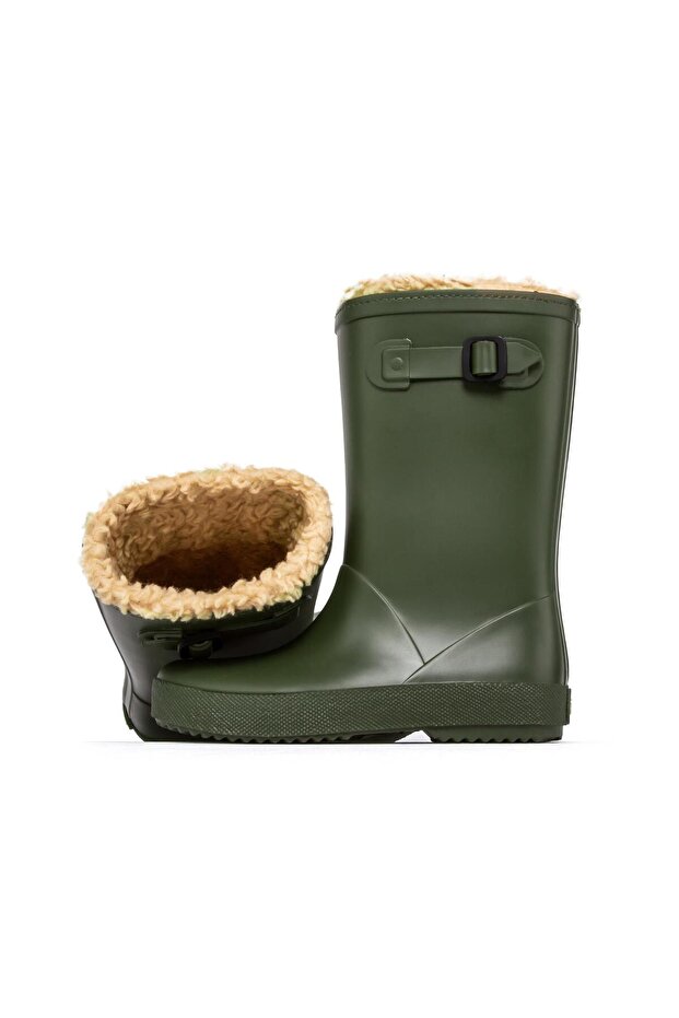 Çocuk Kürklü Yağmur Çizmesi W10260 Splash Eurı Borreguıto - 1