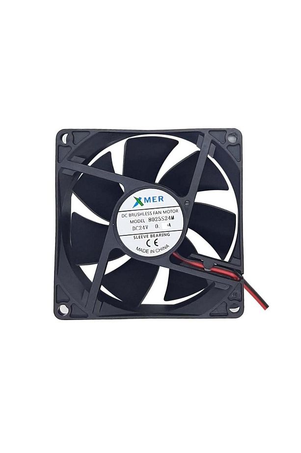 80X80X25mm 24V 0.20A 2P XMER FAN - 1
