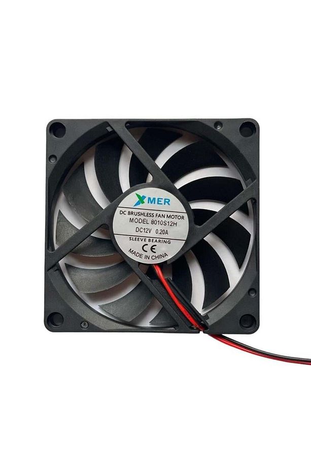 80x80x10mm 12V 0.20A 2P Fan - 1