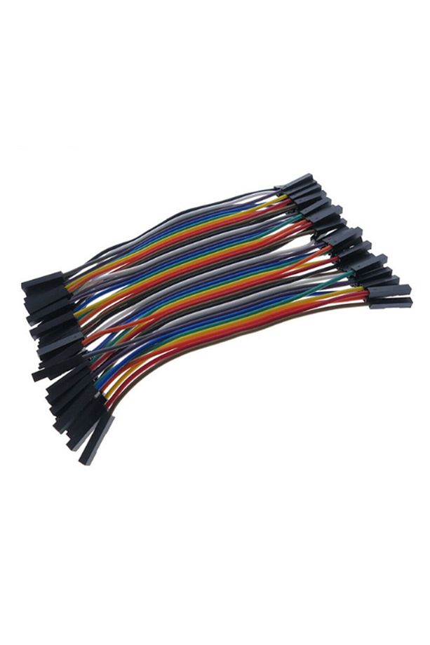 10cm 40lı Jumper Kablo Dişi-Dişi - 1