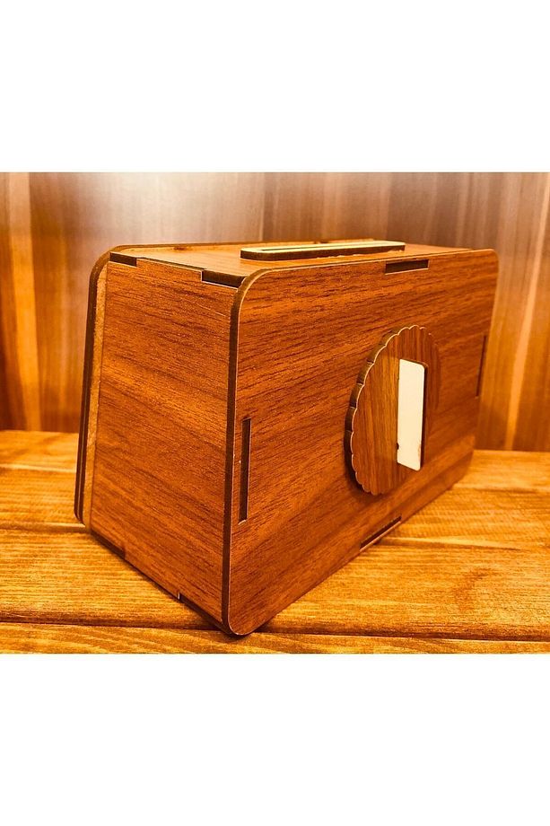 Tip Box Bahşiş Kutusu Nostaljik Radyo Görünümlü - 3