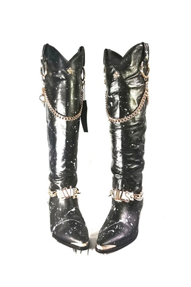 Killyourıdols Custom Killer Cowboy Boots - 3