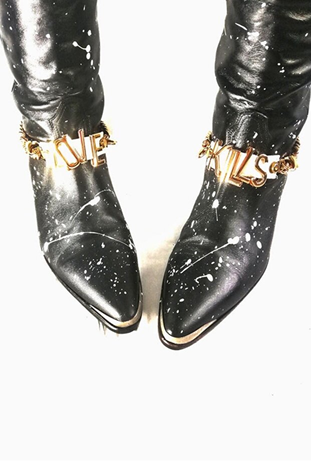 Killyourıdols Custom Killer Cowboy Boots - 2