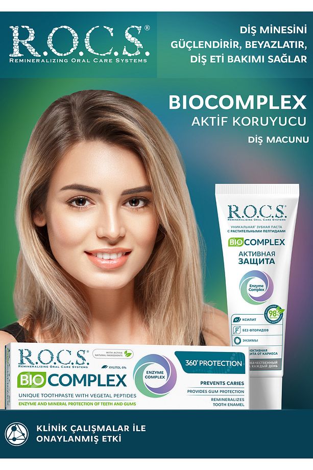 R.O.C.S. BIO KOMPLEKS TAM KORUMA DİŞ MACUNU-94G - 1