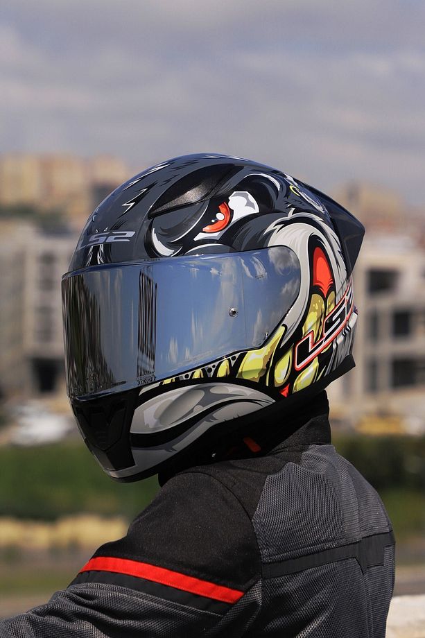 Rapıd 2 Race Spox Gri-kırmızı Kask - 6