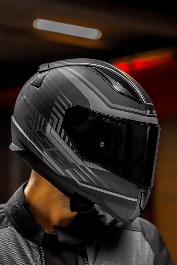 Rapıd Kruıse Mat Siyah-gri Kask - 3