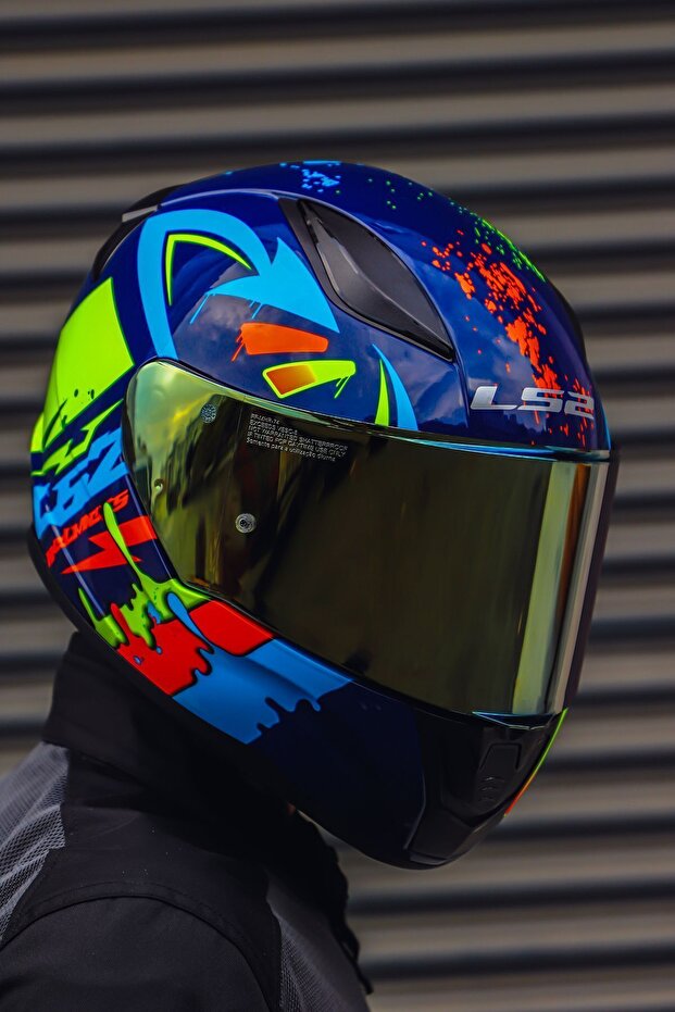 RAPİD TAGLINE MAVİ-NEON SARI - 5