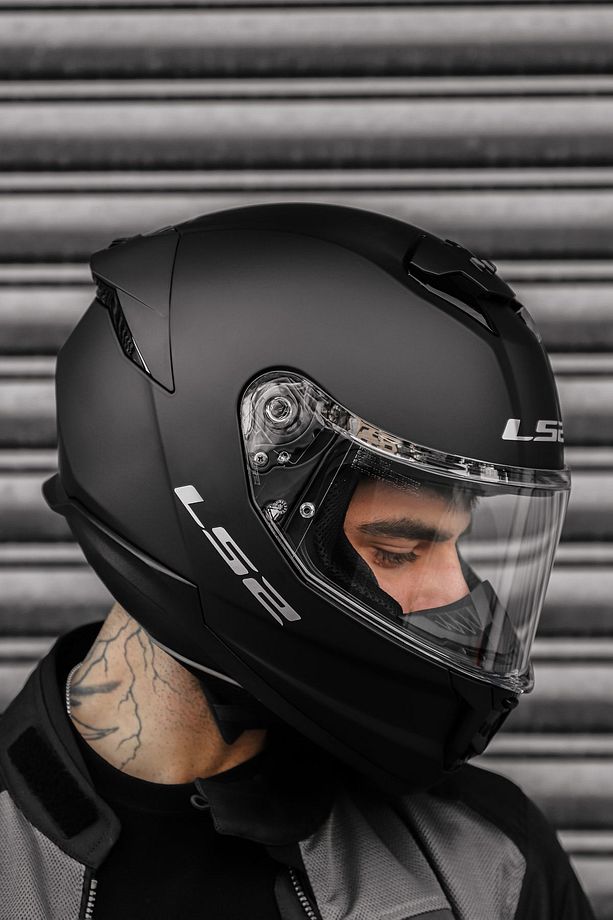 STREAM 2 MAT SİYAH KASK - 2