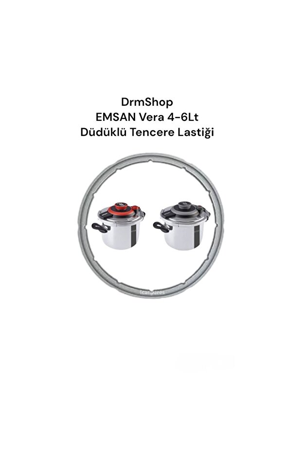 Drm- EMSAN Vera 4-6 متوافق مع طنجرة الضغط المطاطية بجودة A++