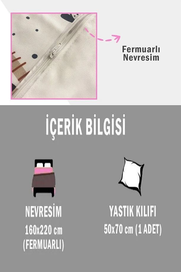 Yıldızlar Küçük Prens Desenli Çarşafsız Tek Kişilik Çocuk Nevresim Takımı - 4