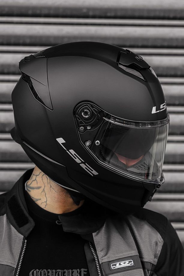STREAM 2 MAT SİYAH KASK - 6