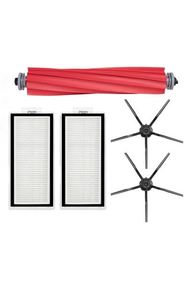 Roborock Q7 Max Basic Set, Q7 Max Q7 Max Basic Set 5 Parça Siyah Yan Fırçalı - 1