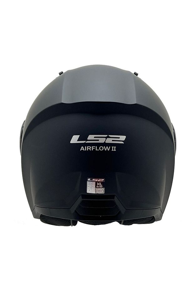AIRFLOW 2 MAT SİYAH KASK GRİ CAM - 2