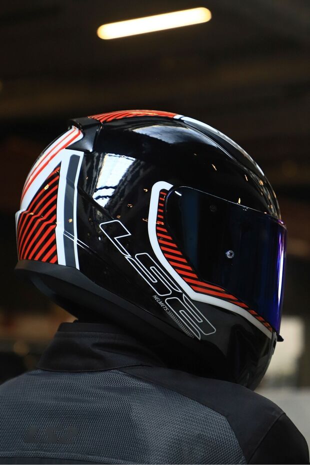 RAPID 2 EXTRA BEYAZ-KIRMIZI KASK - 8