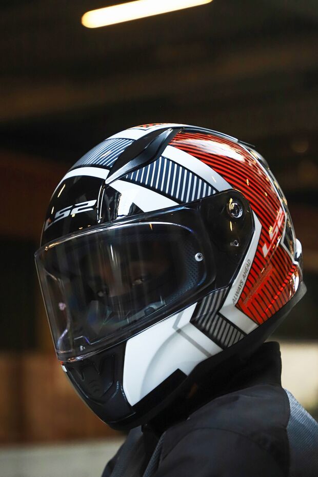 RAPID 2 EXTRA BEYAZ-KIRMIZI KASK - 6