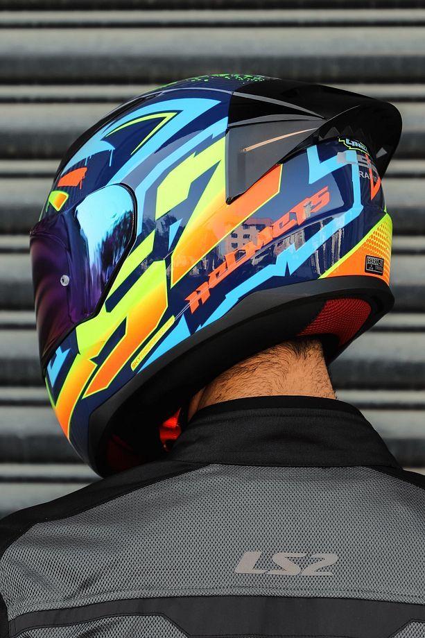RAPİD RACE TAGLINE MAVİ-NEON SARI - 6