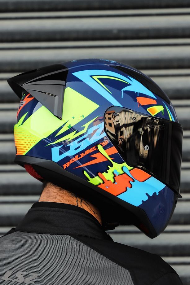 RAPİD RACE TAGLINE MAVİ-NEON SARI - 5