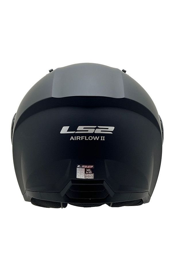 AIRFLOW 2 MAT SİYAH KASK SARI CAM - 2