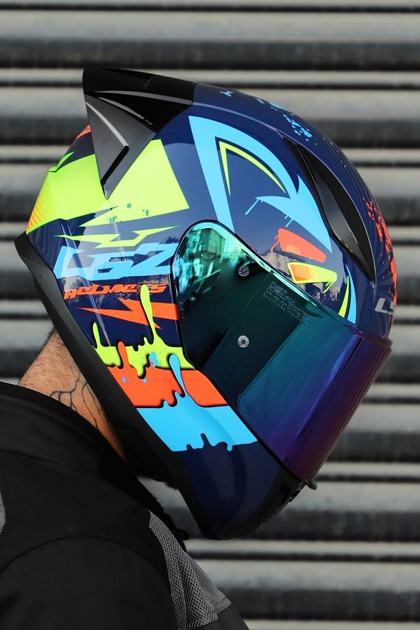 RAPİD RACE TAGLINE MAVİ-NEON SARI - 5