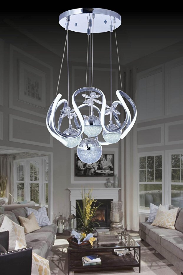 YAĞMUR LED 4 TOP KROM - 3