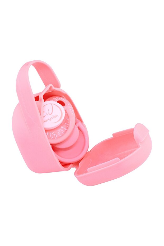Pacifier Storage Container with Handle and Lock System - 4