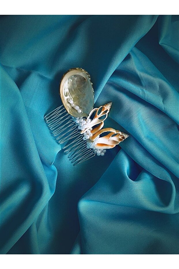Seashell Medium Comb Buckle - 4