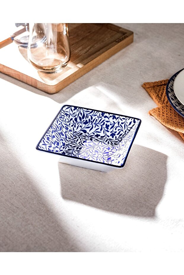 Rêve Bleu Tours New Bone China Square Bowl