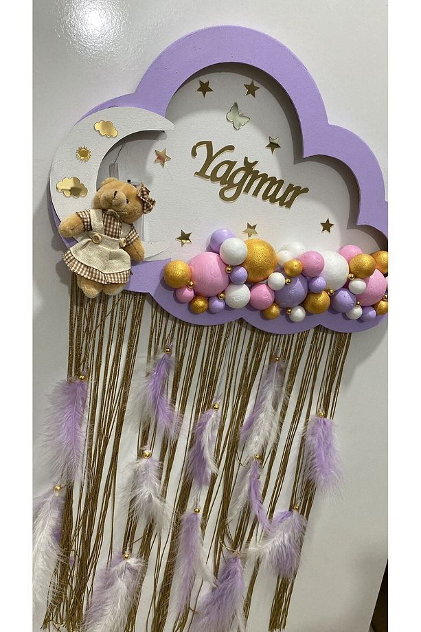 45-30 ledli bulut bubble kapı süsü - 1