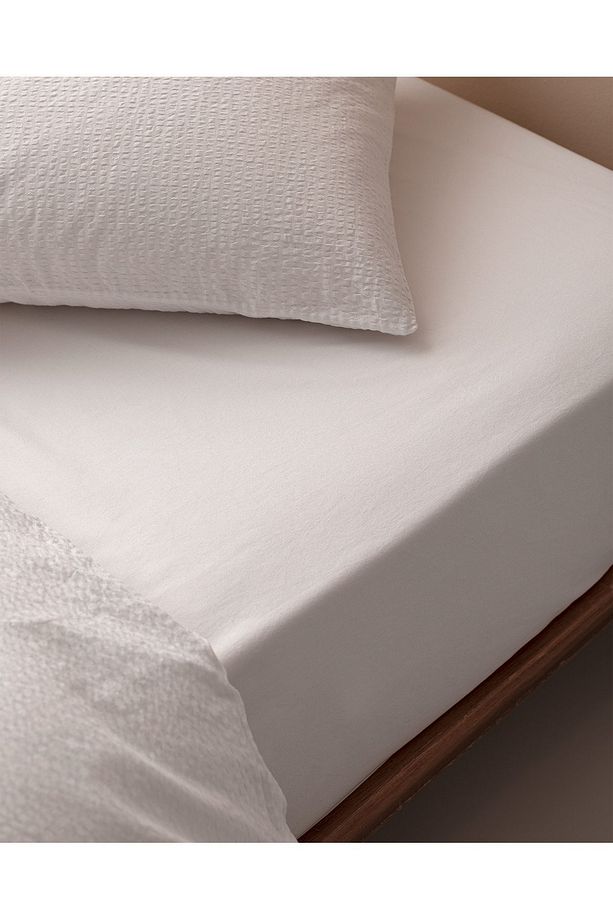 Linda King Size Yıkamalı Gofre Nevresim Takımı - Beyaz - 5